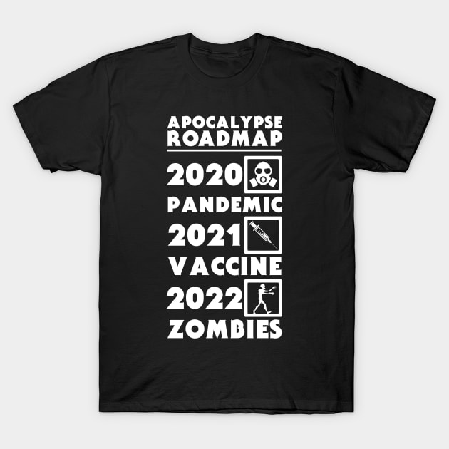 Apocalypse Roadmap T-Shirt by Melonseta